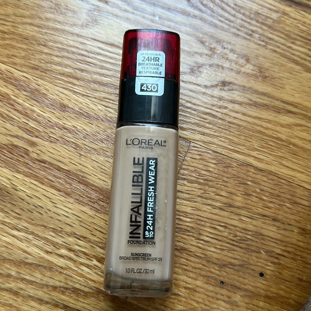 L’Oréal infallible foundation